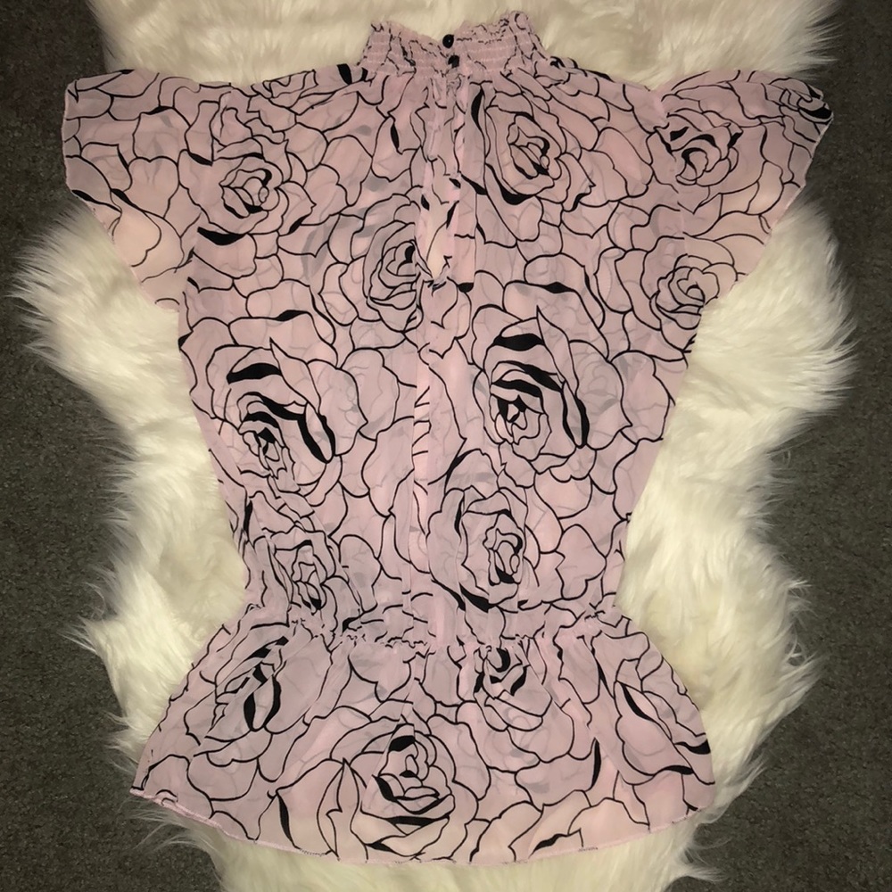 high necked Charlotte Russe blouse NWOT